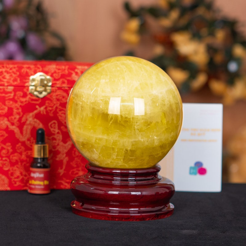 Thạch Anh Vàng - đá chiêu tài, mang lại may mắn và trí thông minh