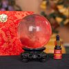 Quả Cầu Đá Núi Lửa Đỏ 6A 1,62kg 011-0596A-1,62