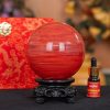 Quả Cầu Đá Núi Lửa Đỏ 6A 1,67kg 011-0596A-1,67