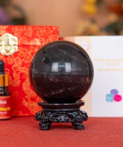 Quả Cầu Thạch Anh Đen 3A 3,41kg 011-0753A-3,41