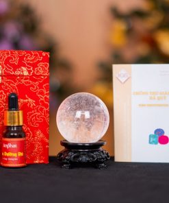 Quả Cầu Thạch Anh Trắng Trong 5A 0,26kg 011-0895A-0,26