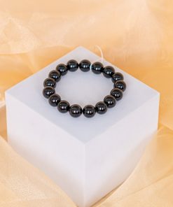 Vòng Tay Mã Não Đen 1A 12 Ly 079-0291A-12