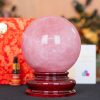 Quả Cầu Thạch Anh Hồng 7A 3,73kg 011-0767A-3,73