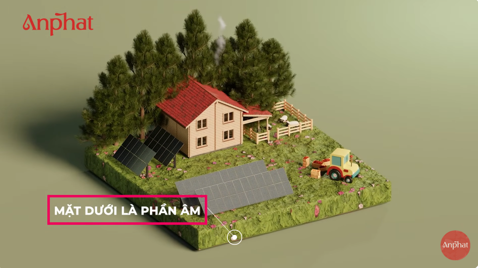 Phần móng là phần âm, vì vậy nên rải đá thạch anh để cân bằng âm dương