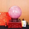Quả Cầu Thạch Anh Hồng 9A 19,38kg 011-0769A-19,38