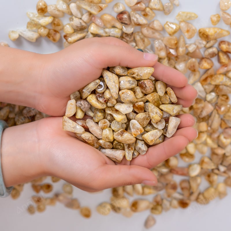 Đá Thạch Anh Vụn Vàng Mài Bóng 2B 001-0912B-1020