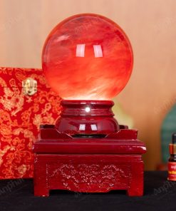 Quả Cầu Đá Núi Lửa Đỏ 6A 3,09kg 011-0596A-3,09