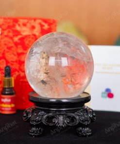 Quả Cầu Thạch Anh Trắng 5A 1,37kg 011-0895A-1,37