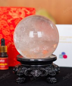 Quả Cầu Thạch Anh Trắng 5A 1,46kg 011-0895A-1,46