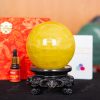 Quả Cầu Thạch Anh Vàng 6A 1,64kg 011-0916A-1,64