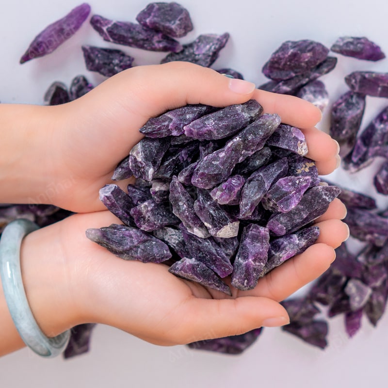 Tinh Thể Thạch Anh Tím Vụn Thô 2A 003-0962A-35