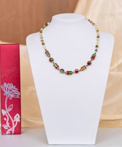 Vòng Cổ Mã Não Đa Sắc 1B 138-0281B-AP