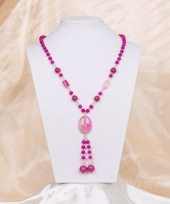 Vòng Cổ Mã Não Hồng 1A 138-0281A-AP