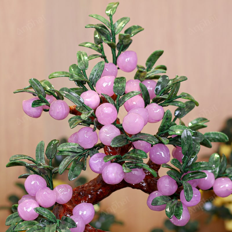 Cây Đào Thạch Anh Hồng 1B 28 Quả 016-0761B-28