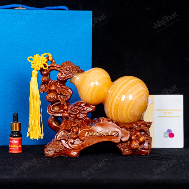 Hồ Lô Ngọc Hoàng Long 20cm 035-049D07-20