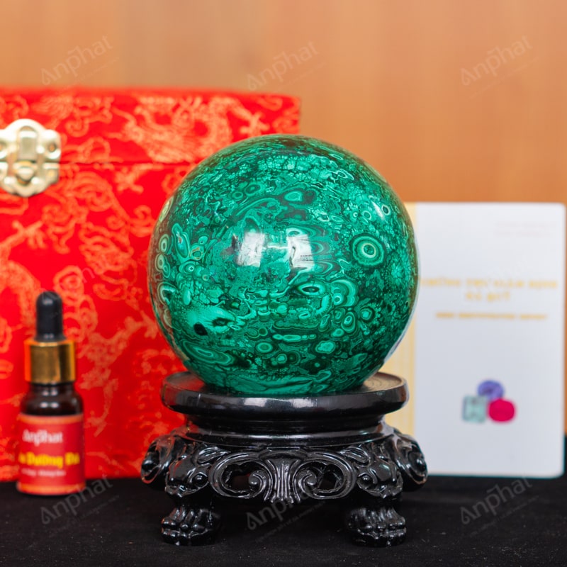 Quả Cầu Đá Lông Công 3A 1,78kg 011-0253A-1,78