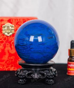 Quả Cầu Đá Núi Lửa Xanh Biển 4A 0,97kg 011-0624A-0,97