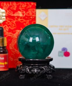 Quả Cầu Fluorite Xanh 5A 0,4kg 011-0135A-0,4