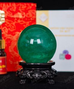 Quả Cầu Fluorite Xanh 5A 0,43kg 011-0135A-0,43