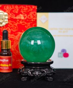 Quả Cầu Fluorite Xanh 5A 0,44kg 011-0135A-0,44