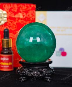 Quả Cầu Fluorite Xanh 5A 0,56kg 011-0135A-0,56