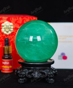 Quả Cầu Fluorite Xanh 5A 1,16kg 011-0135A-1,16