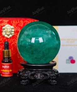 Quả Cầu Fluorite Xanh 5A 1,27kg 011-0135A-1,27