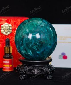 Quả Cầu Fluorite Xanh 5A 1,53kg 011-0135A-1,53
