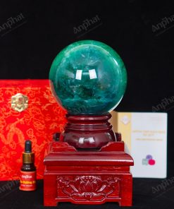 Quả Cầu Fluorite Xanh 5A 2,72kg 011-0135A-2,72