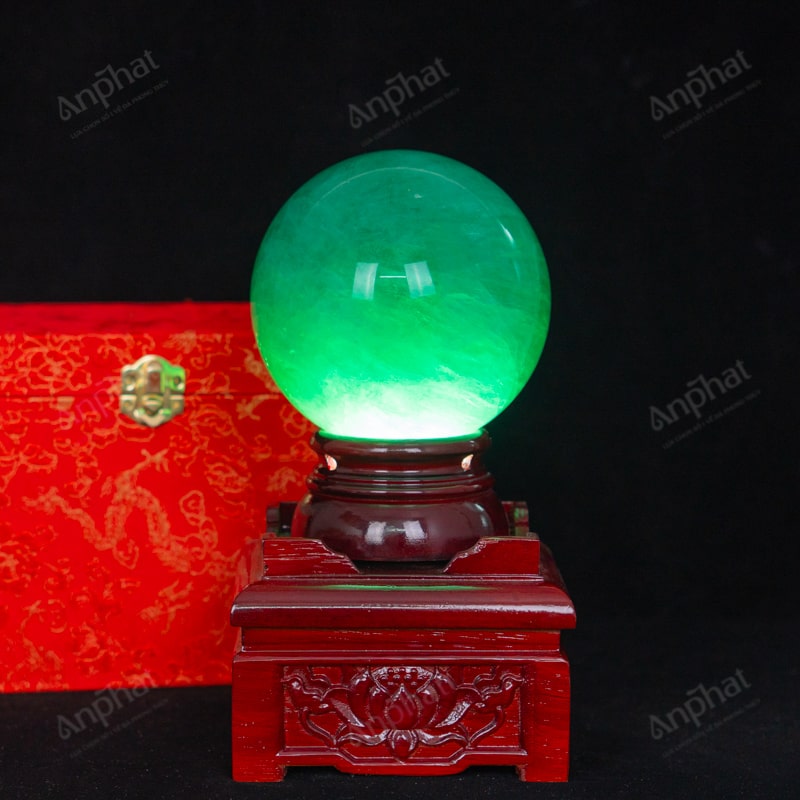 Quả Cầu Fluorite Xanh 5A 2,73kg 011-0135A-2,73