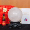 Quả Cầu Thạch Anh Trắng Dừa 2A 1,04kg 011-0882A-1,04