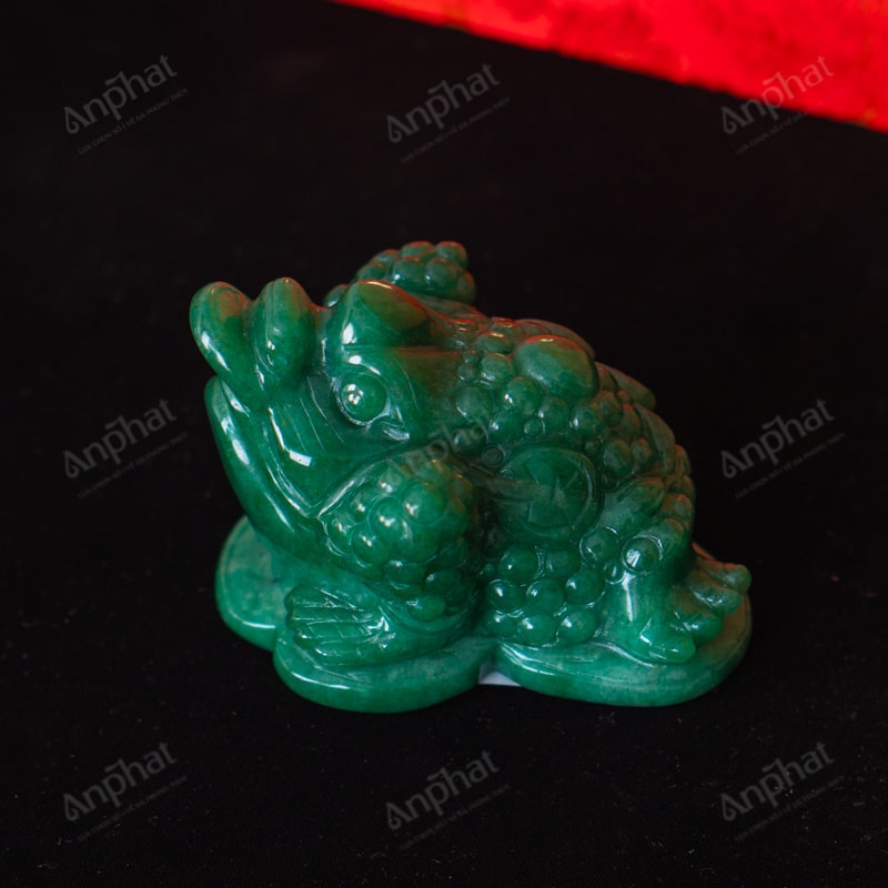 Thiềm Thừ Thạch Anh Xanh 3A 0,48kg 063-0933A-0,48