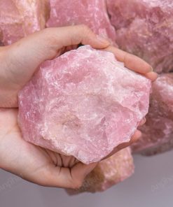 Đá Thạch Anh Hồng Vụn Thô 2A 003-0762A-12