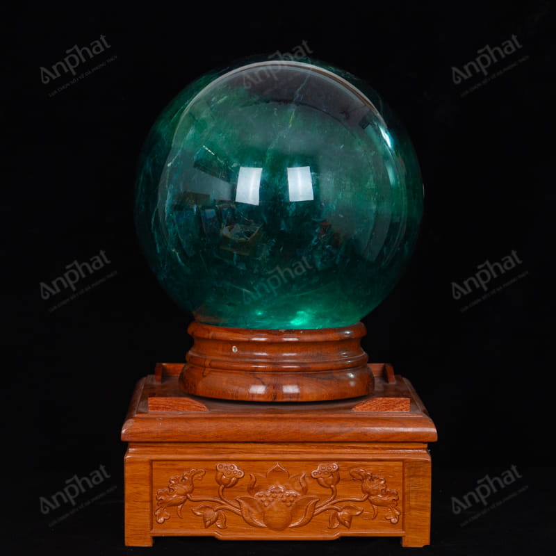 Quả Cầu Fluorite Xanh 5A 42,66kg 011-0135A-42,66