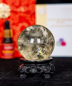 Quả Cầu Thạch Anh Vàng 9A 0,27kg 011-0919A-0,27