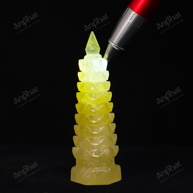 Tháp Văn Xương Thạch Anh Vàng 2A 0,37kg 024-0912A-0,37