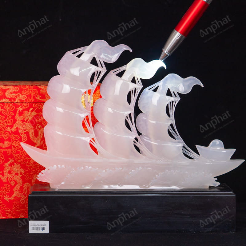 Thuận Buồm Xuôi Gió Onyx Trắng 40cm 072-053T13-40