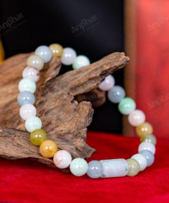Vòng Tay Ngọc Jade Đa Bảo 4A 7 Ly 079-1474A-7