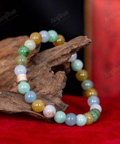 Vòng Tay Ngọc Jade Đa Bảo 4A 7 Ly 079-1474A-7