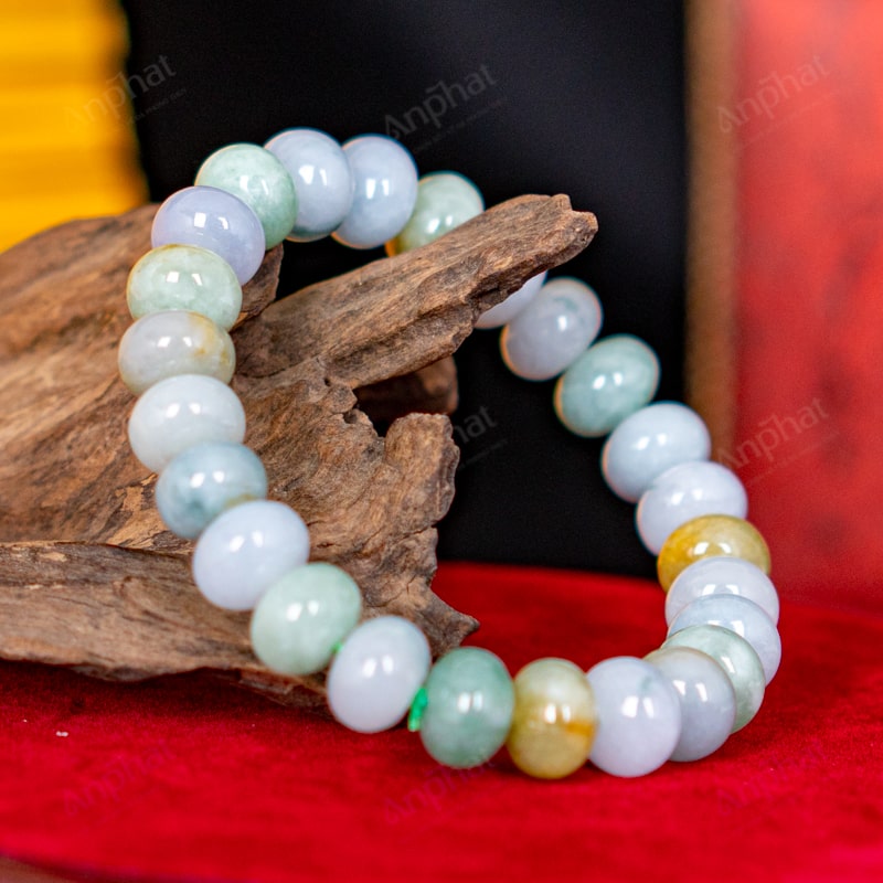 Vòng Tay Ngọc Jade Đa Bảo 5A 11 Ly 079-1475A-11