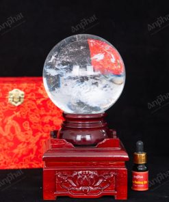 Quả Cầu Đá Núi Lửa Trắng 2A 2,52kg 011-0602A-2,52