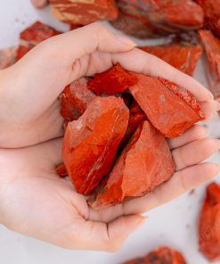 Đá Ngọc Bích Đỏ Vụn Thô 1A 003-0481A-25