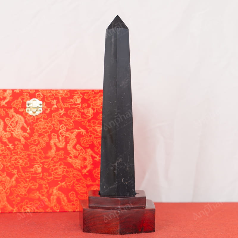 Trụ Thạch Anh Đen 1A 1,38kg 026-0751A-1,38