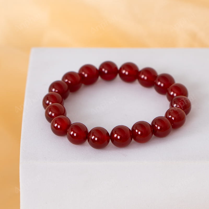 Vòng Tay Mã Não Đỏ 1A 10 Ly 079-0301A-10