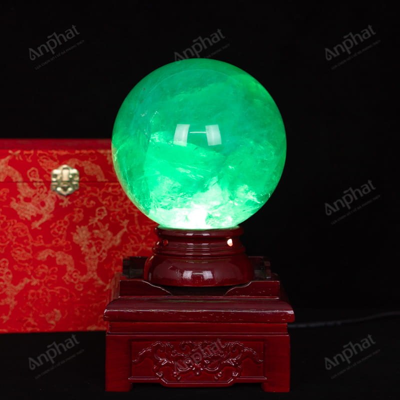Quả Cầu Fluorite Xanh 6A 6,25kg 011-0136A-6,25