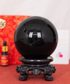 Quả Cầu Obsidian Đen 3A 2,07kg 011-0643A-2,07