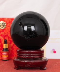 Quả Cầu Obsidian Đen 3A 2,91kg 011-0643A-2,91