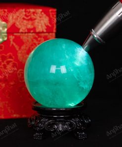 Quả Cầu Flourite Xanh 6A 0,62kg 011-0136A-0,62
