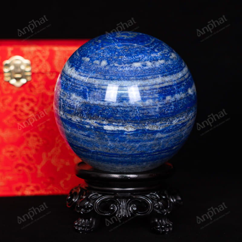 Quả Cầu Lapis Xanh Nước Biển 2A 3,31kg 011-0242A-3,31