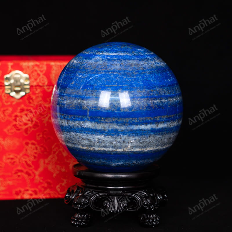 Quả Cầu Lapis Xanh Nước Biển 2A 3,66kg 011-0242A-3,66